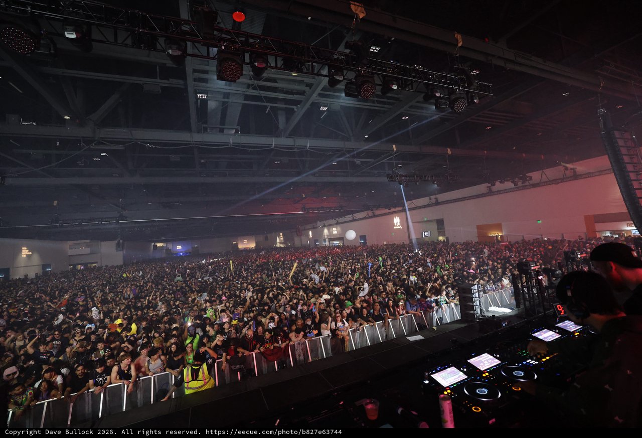 Massive Indoor EDM Festival Crowd Erupts at Wobbleland