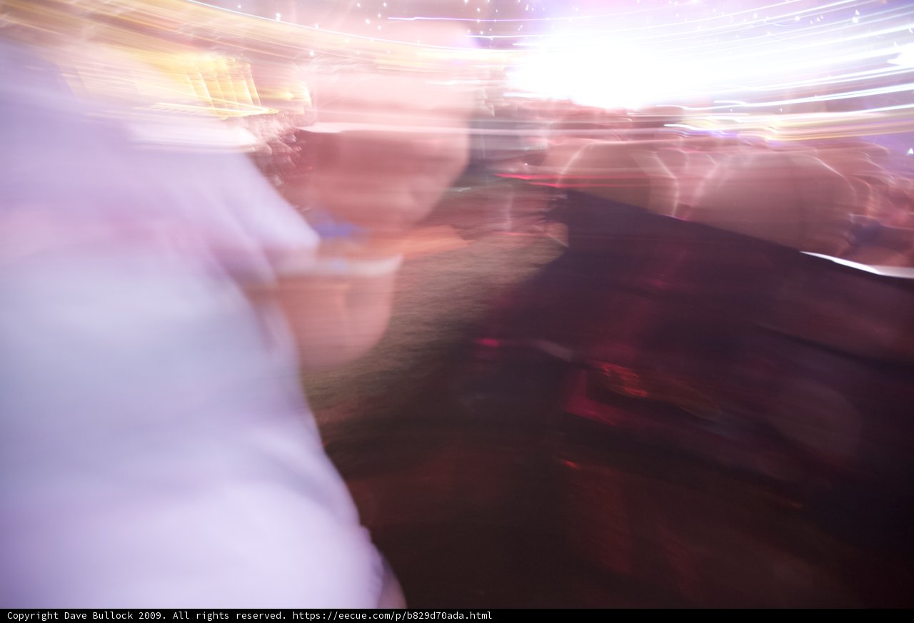 Blurry Concert Crowd at Coachella 2009