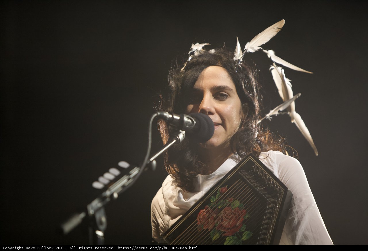 Sunday Solo: PJ Harvey's Feathery Performance