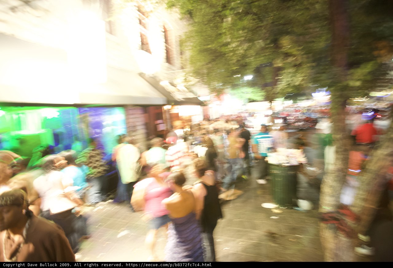 Blurred Metropolis Crowd