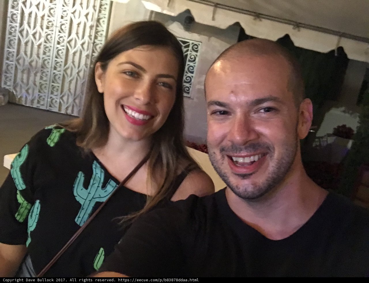 Portrait of Two Happy Selfie-Takers