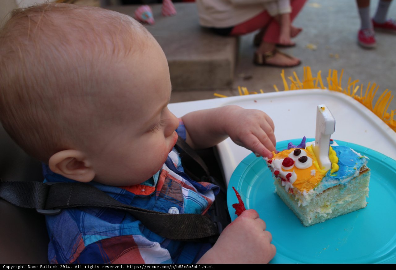 Baby's First Birthday Cake