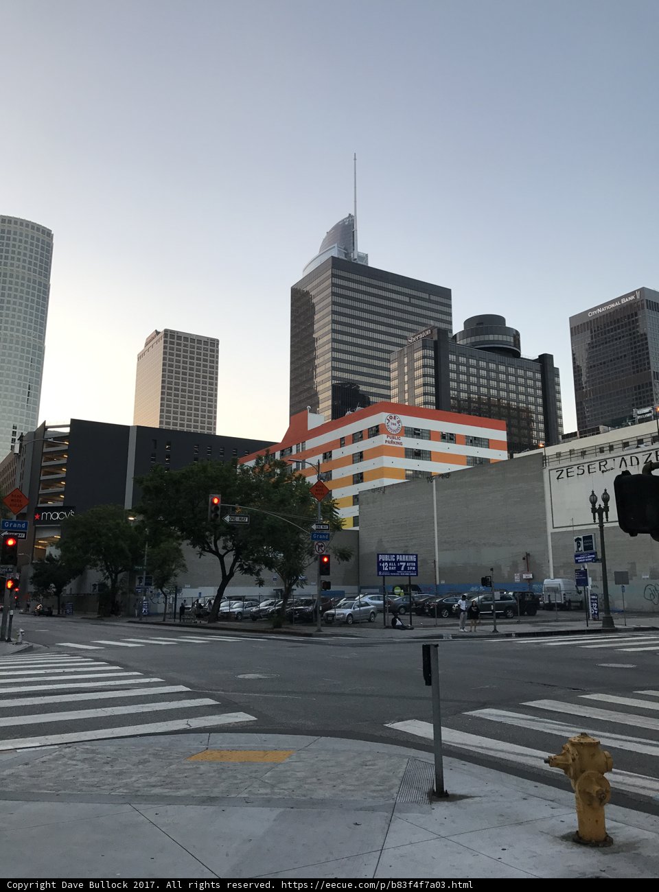 Urban Metropolis at Sunset