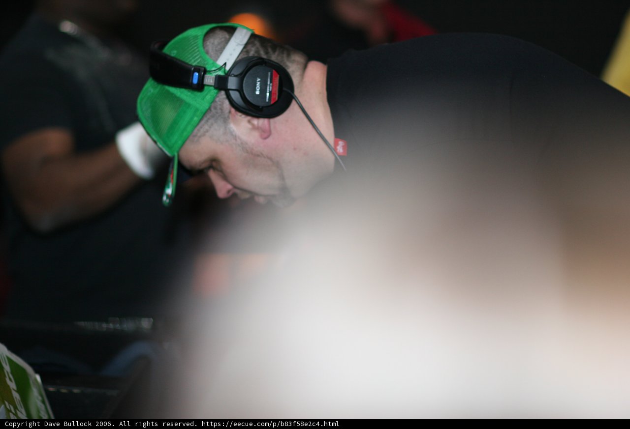 Musical Man in Green Hat