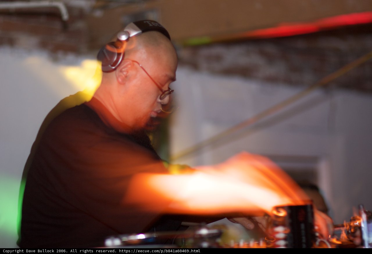 DJ igniting the crowd with his music