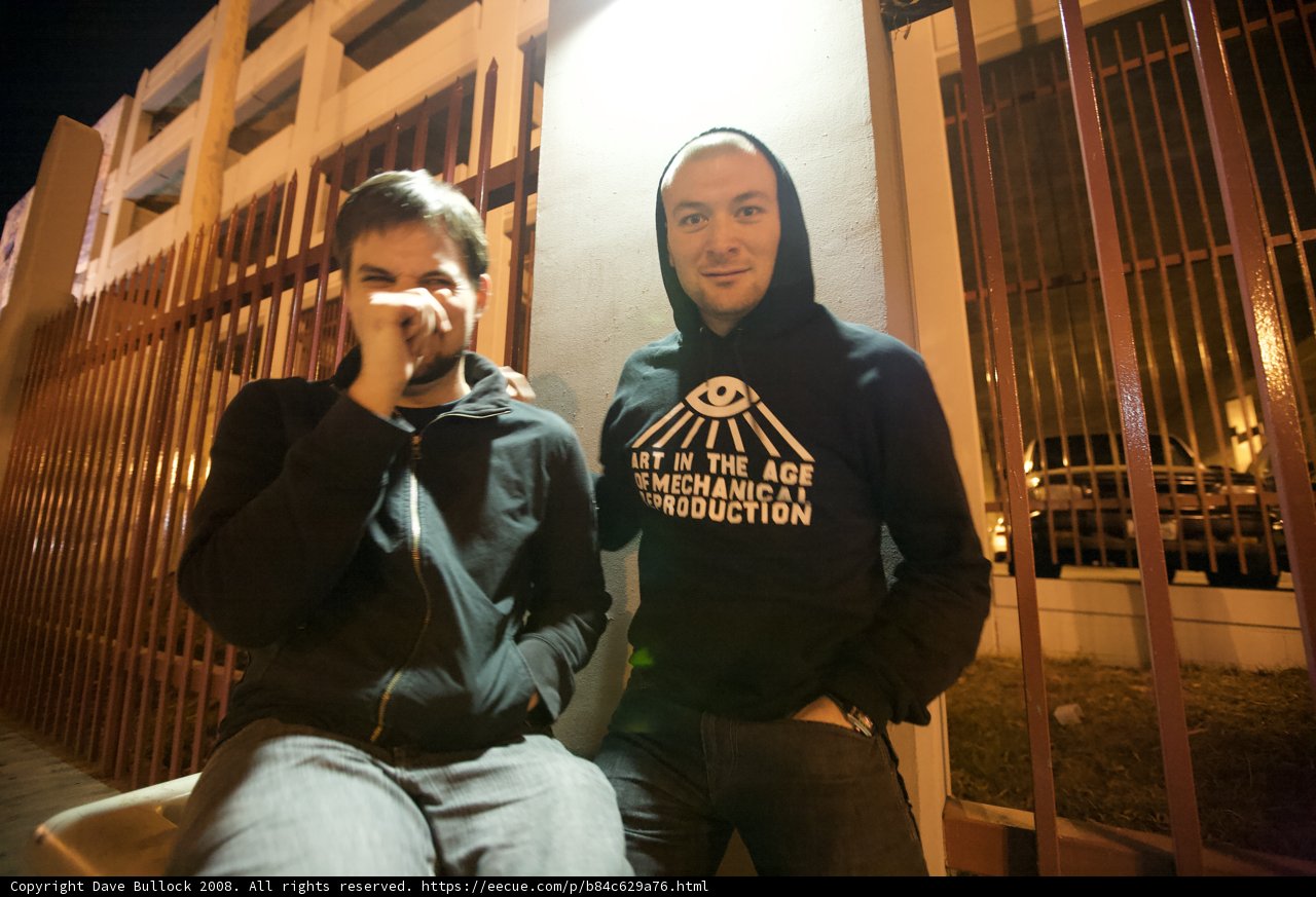 Nighttime Bench Buddies
