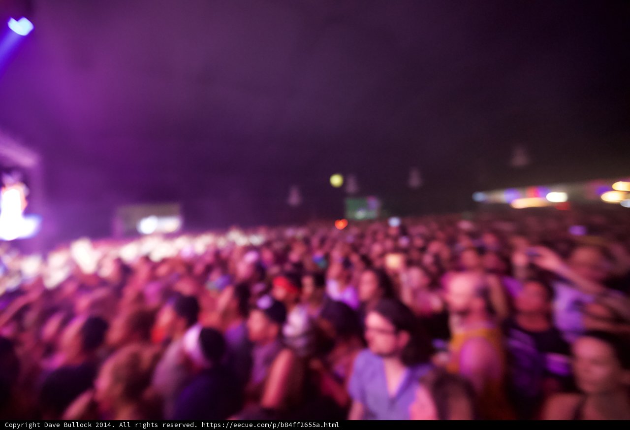 Blurred Nightlife Fun at the Empire Polo Club