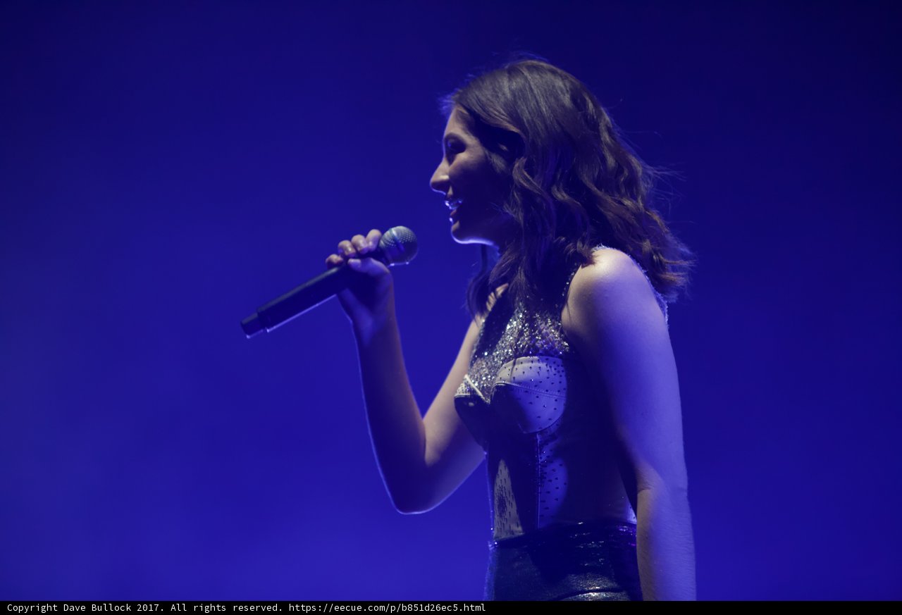 Leather-clad Singer Rocks Coachella Stage
