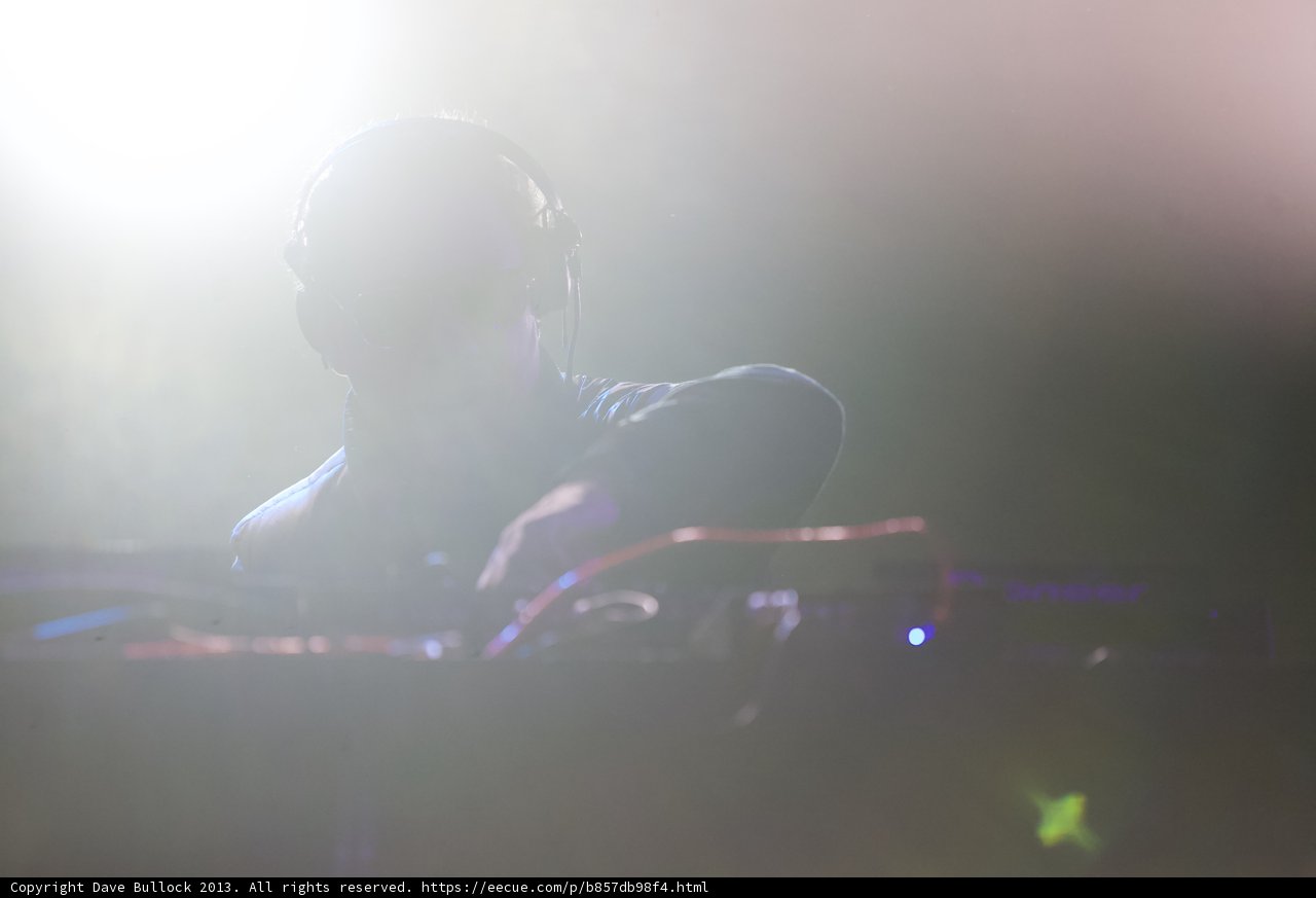 Light up the Night: A DJ's Glow at Coachella