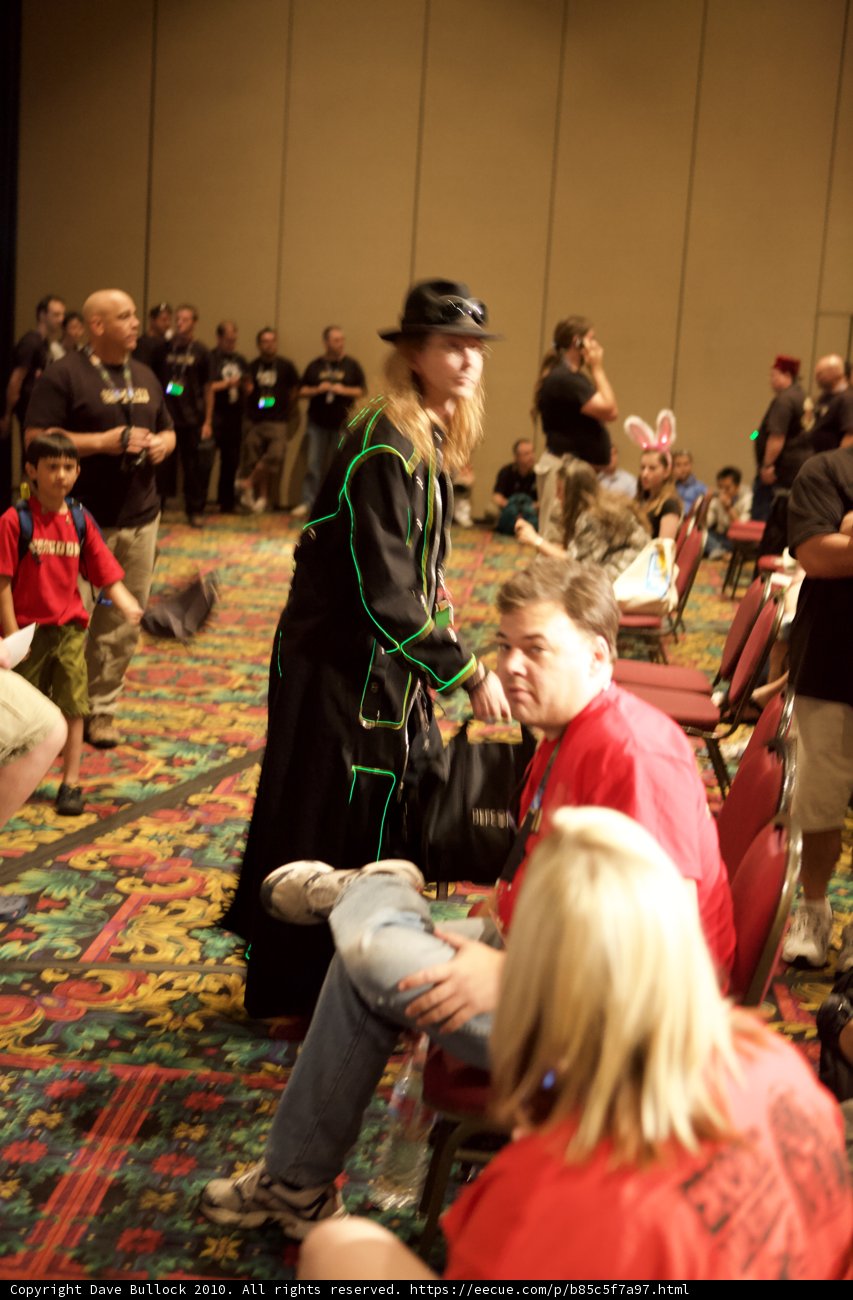 Man in Black Hat at DefCon 18