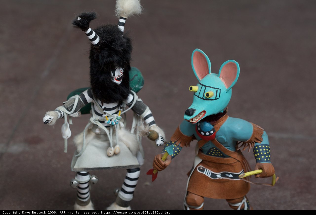Miniature Man and Woman Figures