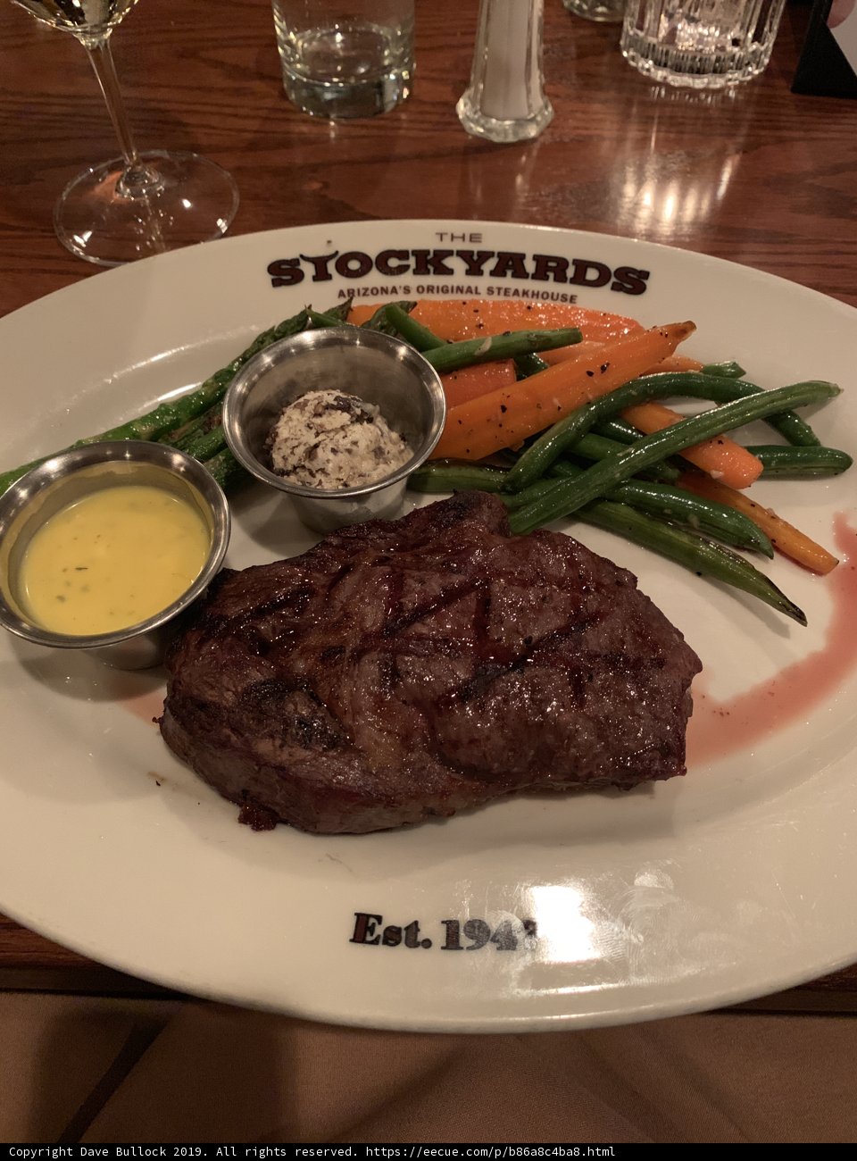 Perfectly Grilled Steak and Vegetable Plate