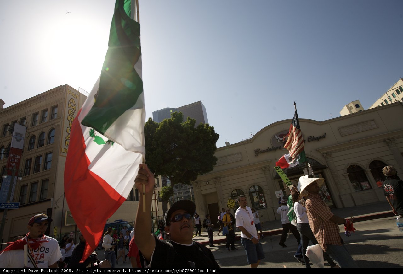 Mayday Rally: Patriotic Display