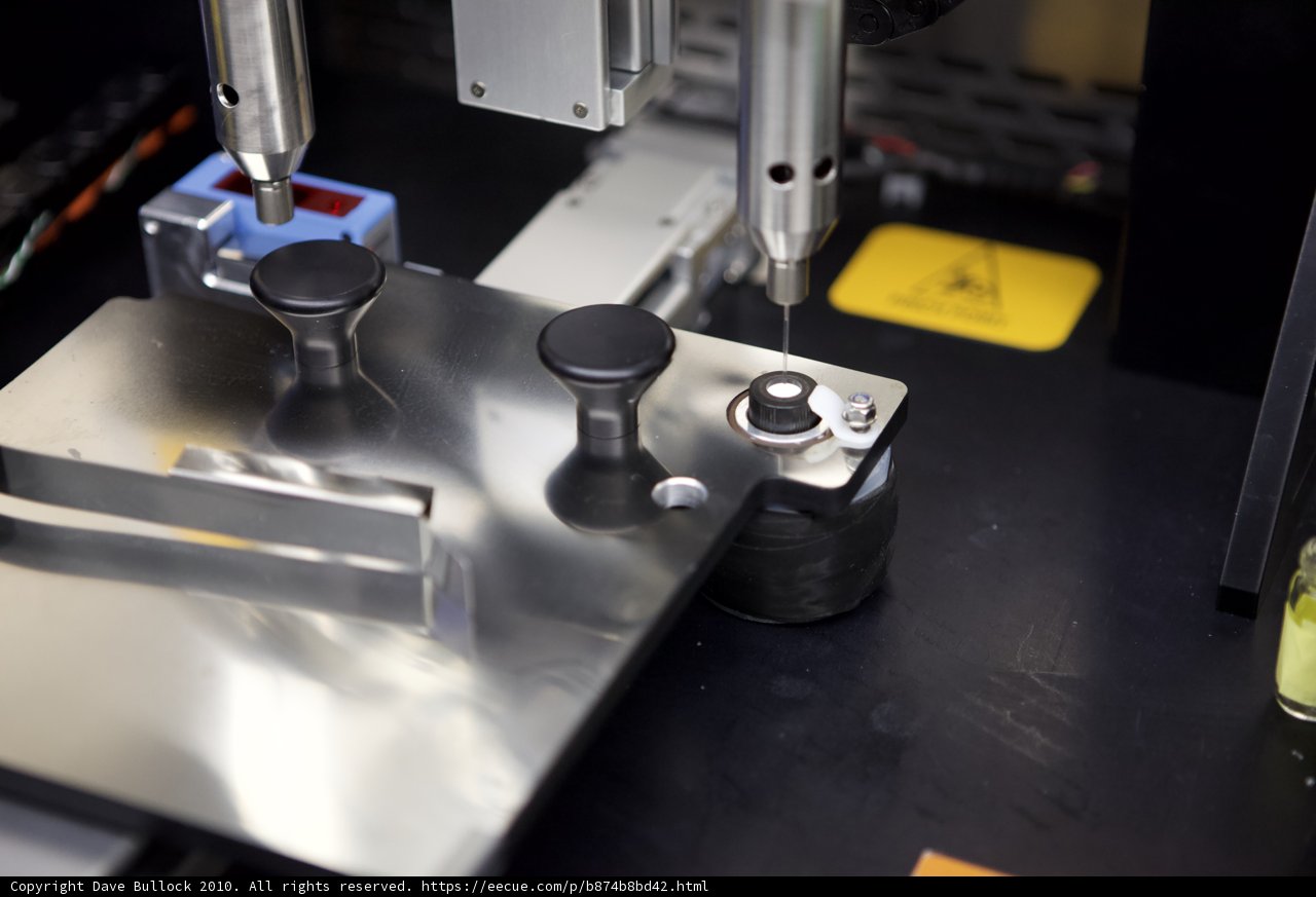 Precision Manufacturing Machine at Work