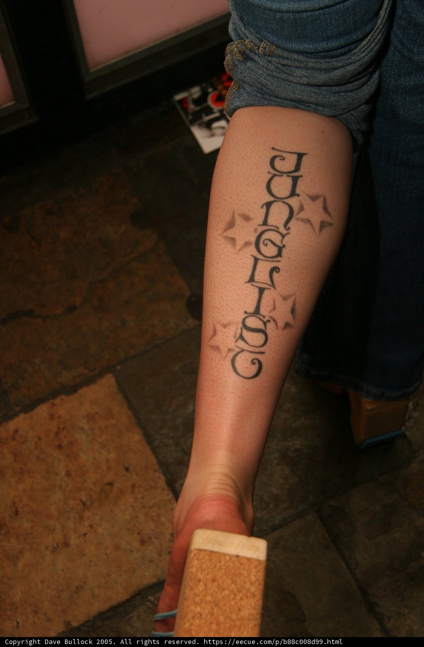 Inked Leg