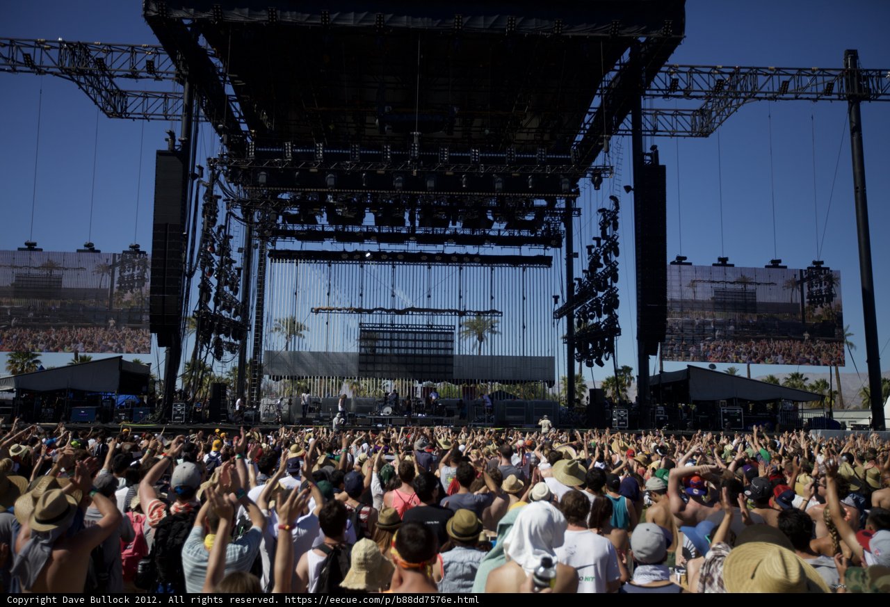 Crowd Goes Wild at Coachella Concert