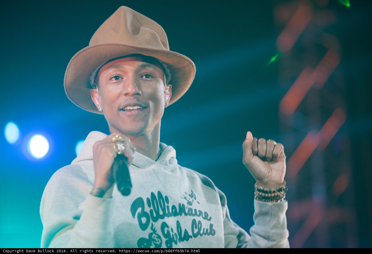 Pharrell Williams at Coachella