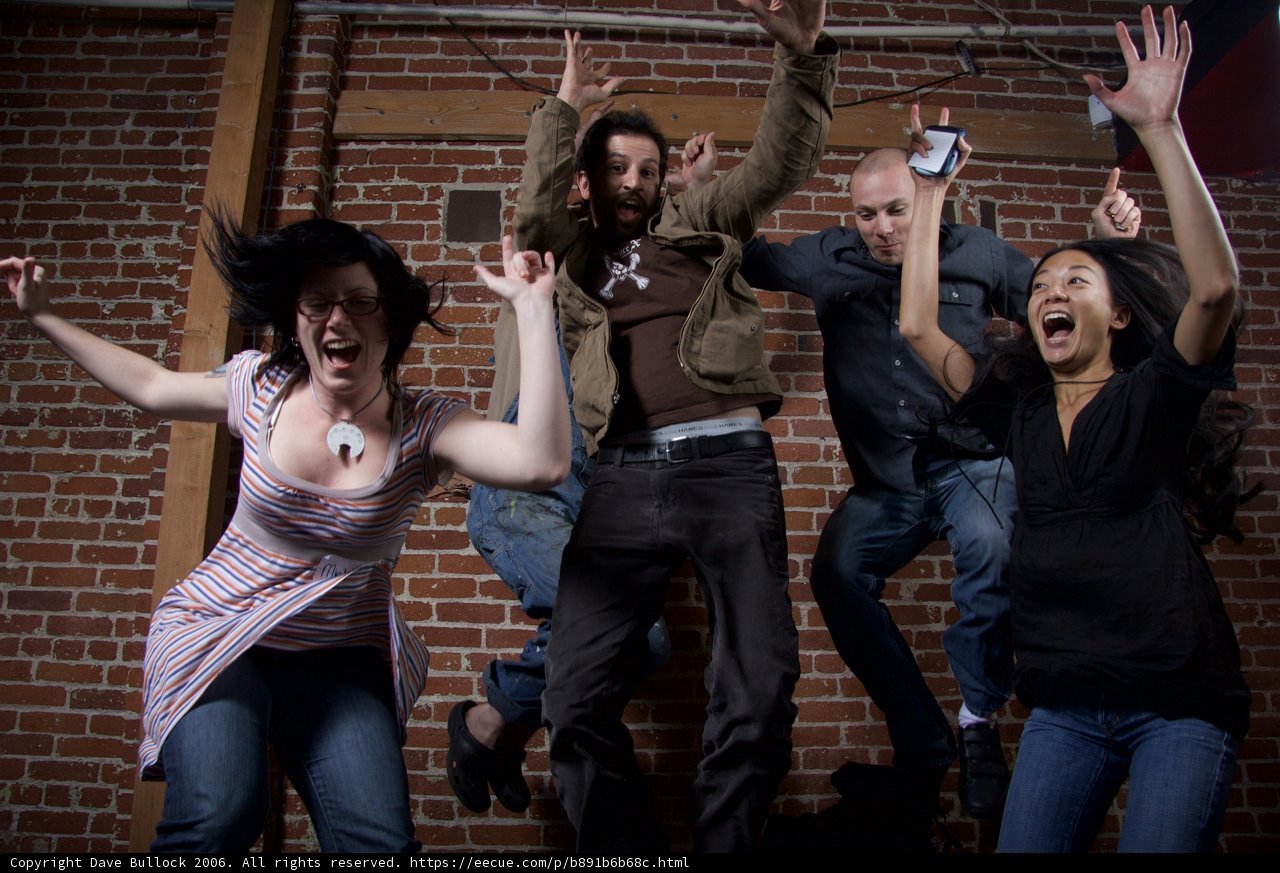 Jumping for Joy in Brick City