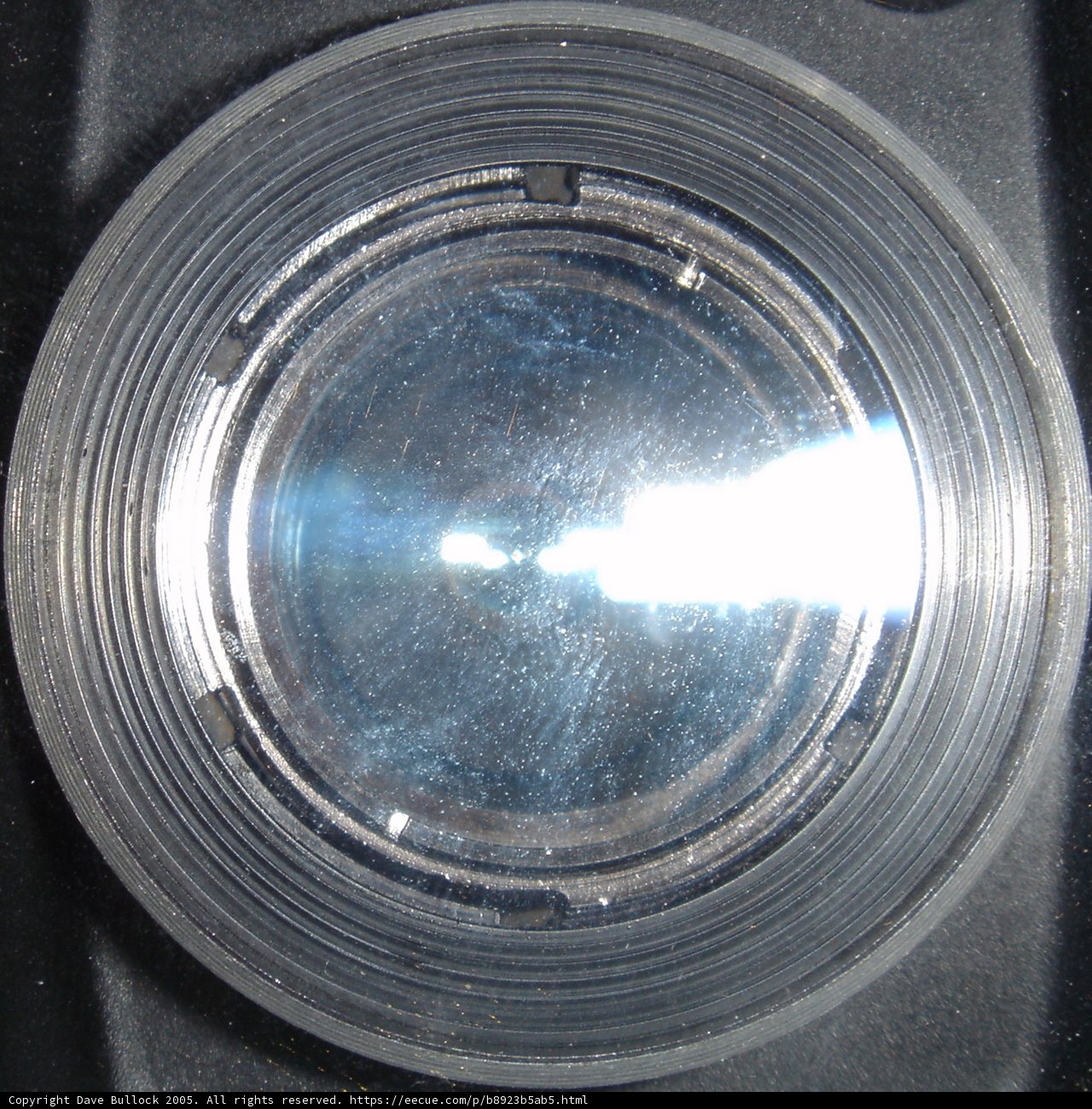 Illuminated Camera Lens