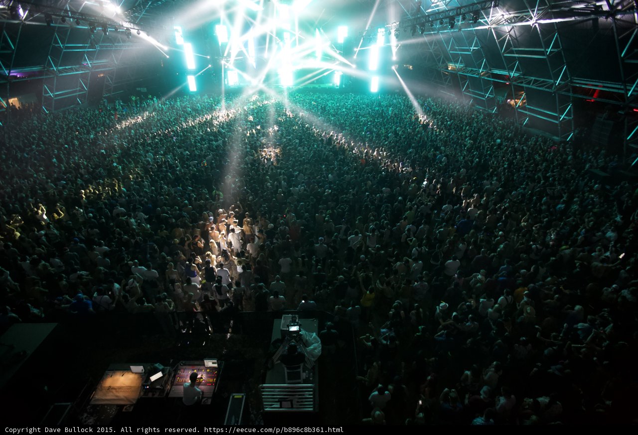 Bright Lights and Excited Crowds
