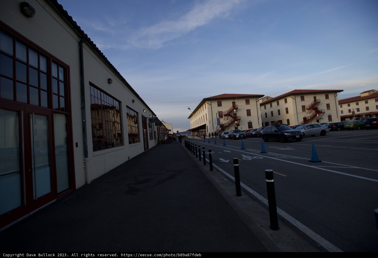 Buzzing Urban Rhythms - December Afternoon in Fort Mason