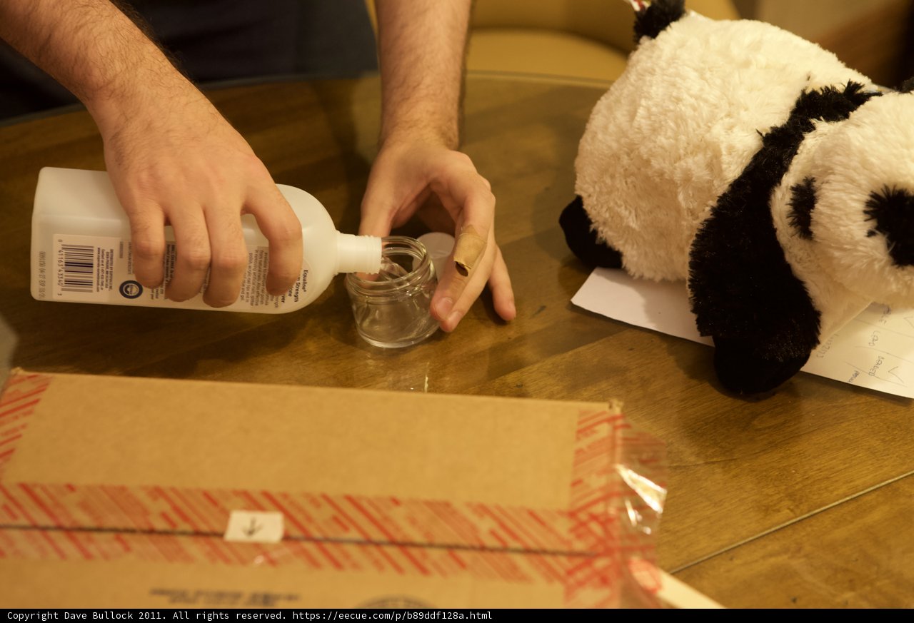 Liquid Infusion for a Panda Bear