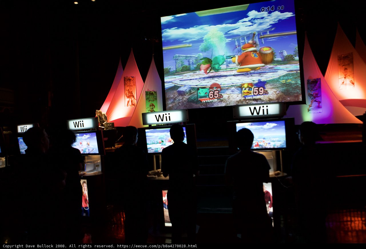 Wii gaming party