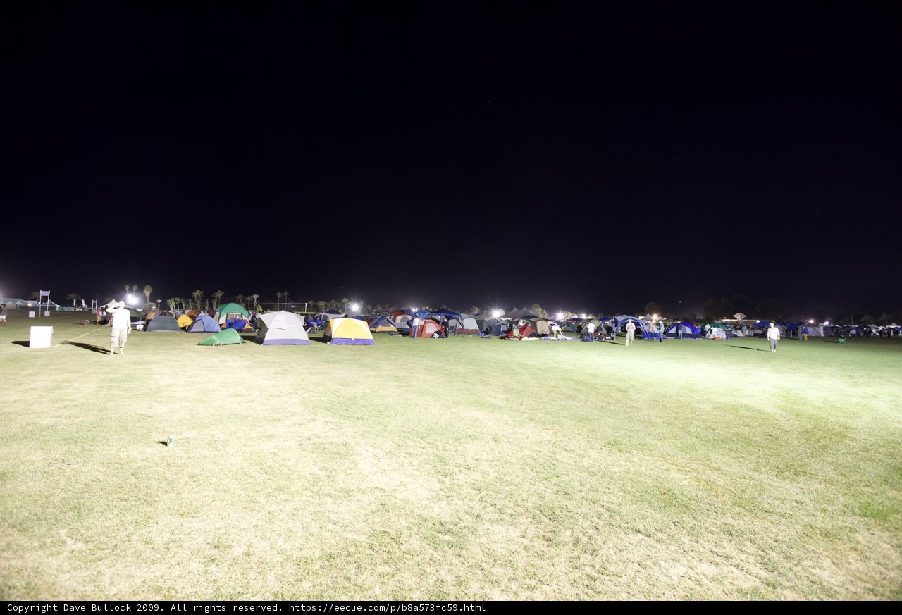 Night Camping with Friends