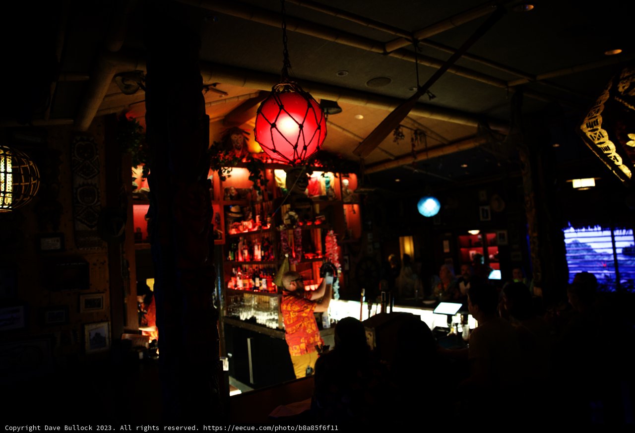 Enchanting Evening at the Lantern-Lit Pub