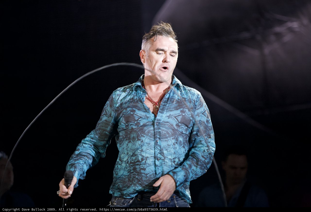 Morrissey Takes the Stage