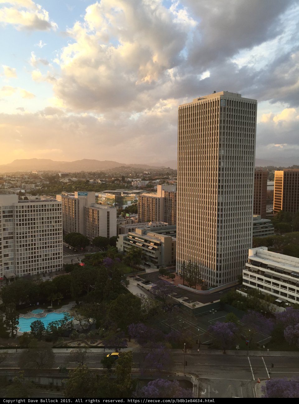 Los Angeles Metropolis Captured in a Skyline