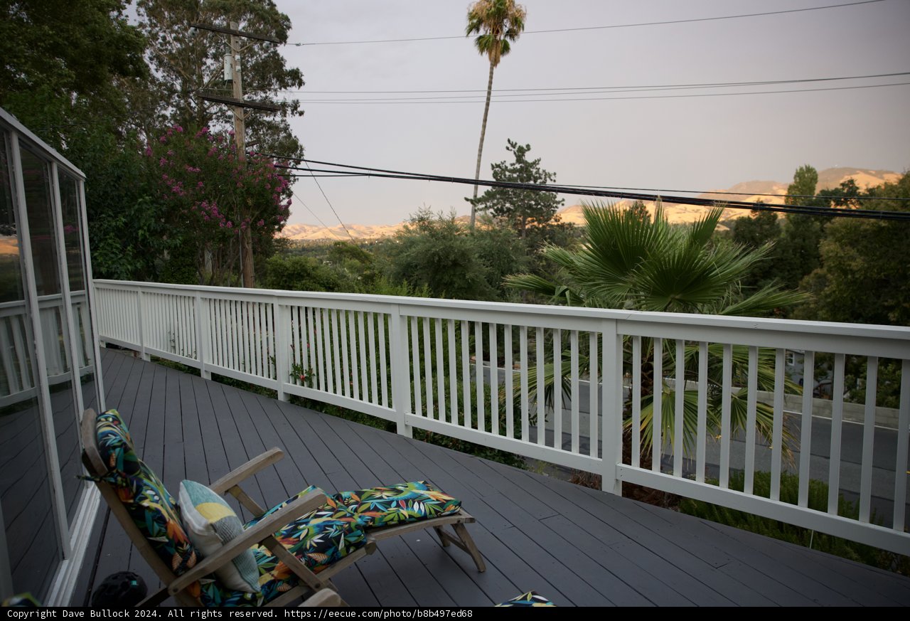 Tranquil Evening on the New Deck