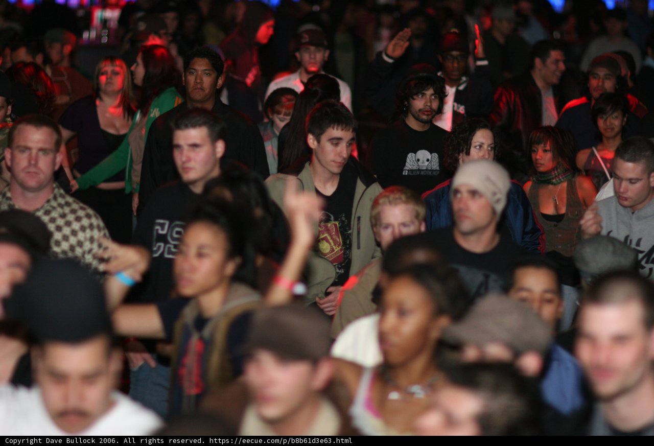 Bass Rush 4 Year Concert Crowd