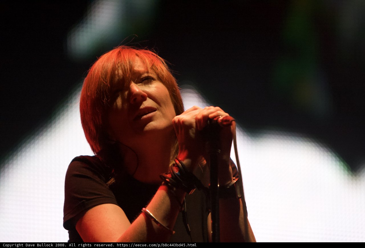 Red-Haired Woman at Coachella