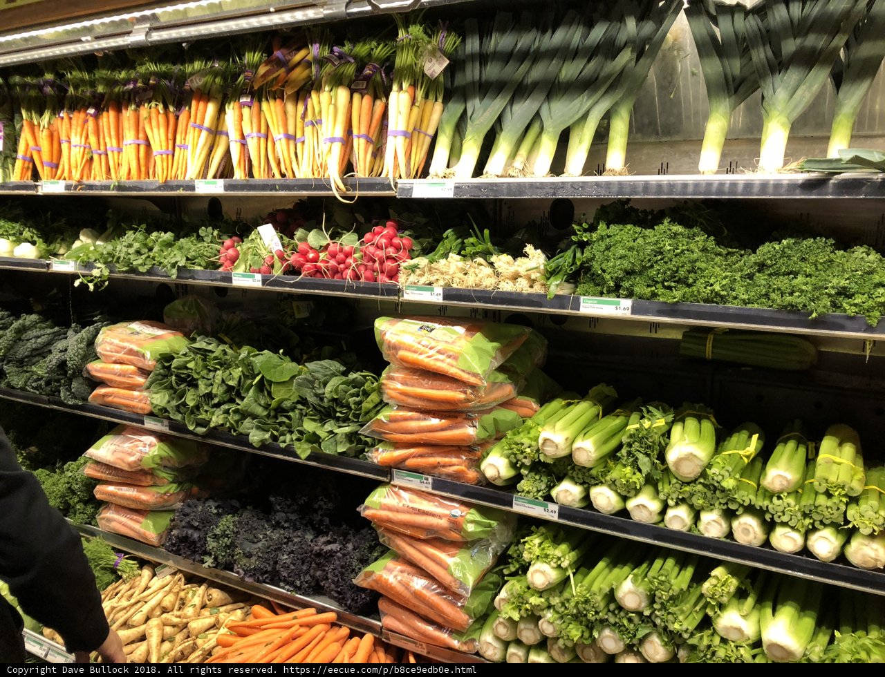 Vegetable Shopping with Baby
