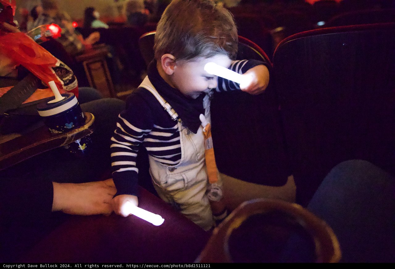 The Little Spotlight Holder at Castro Theater