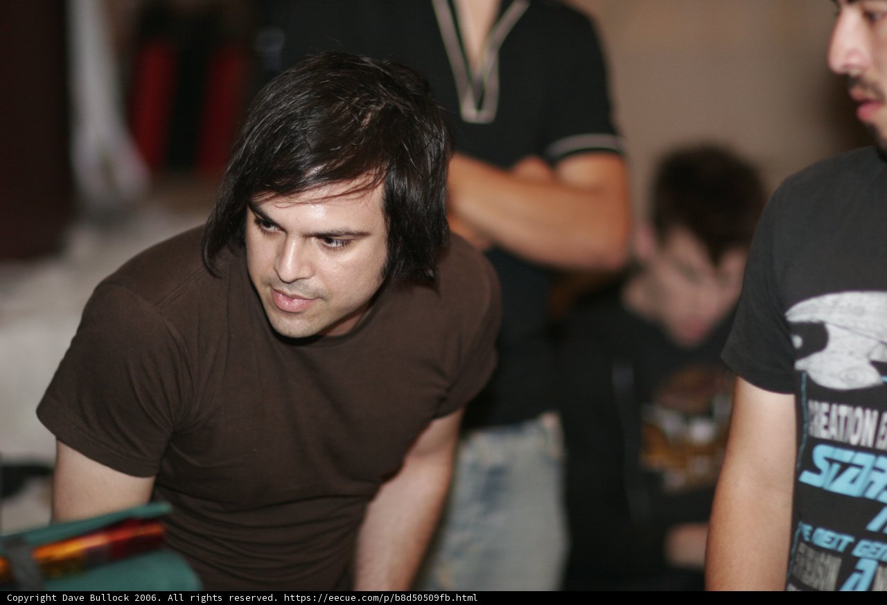Man in Black T-Shirt