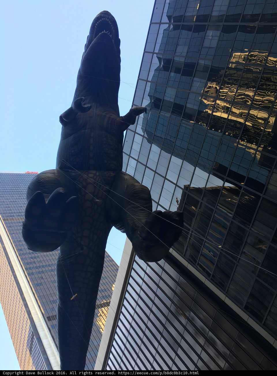 T-Rex Takes on the Metropolis