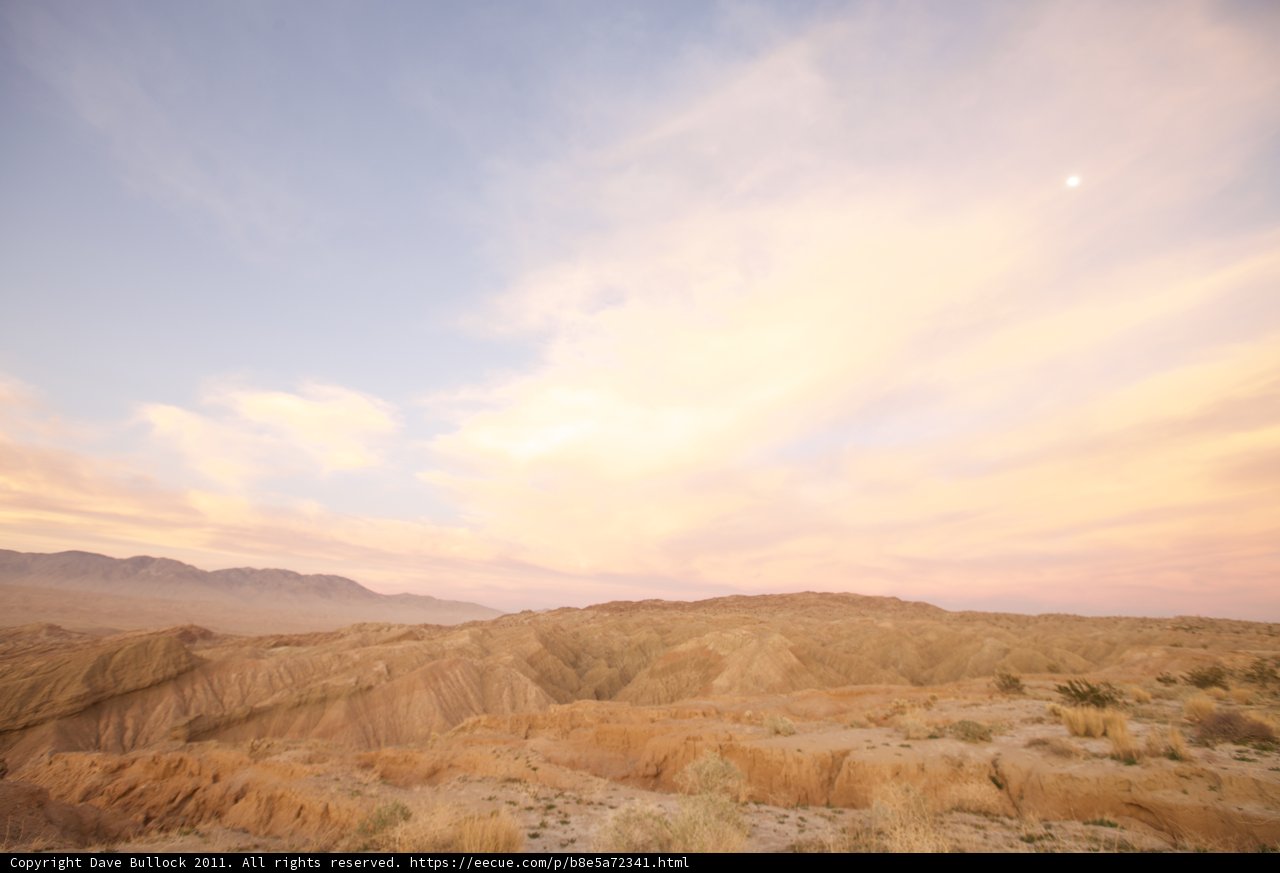 Desert Moonrise