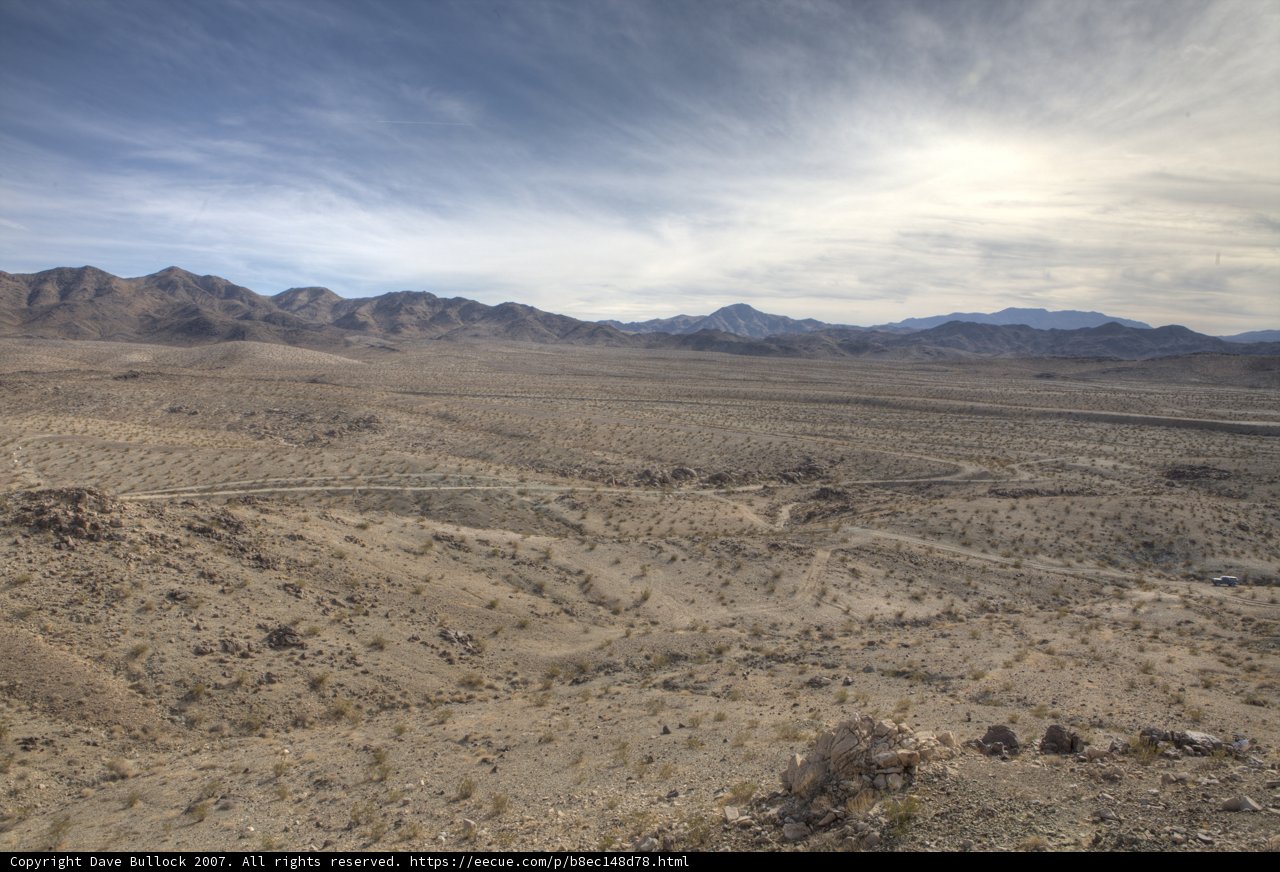 Majestic View of the Desert