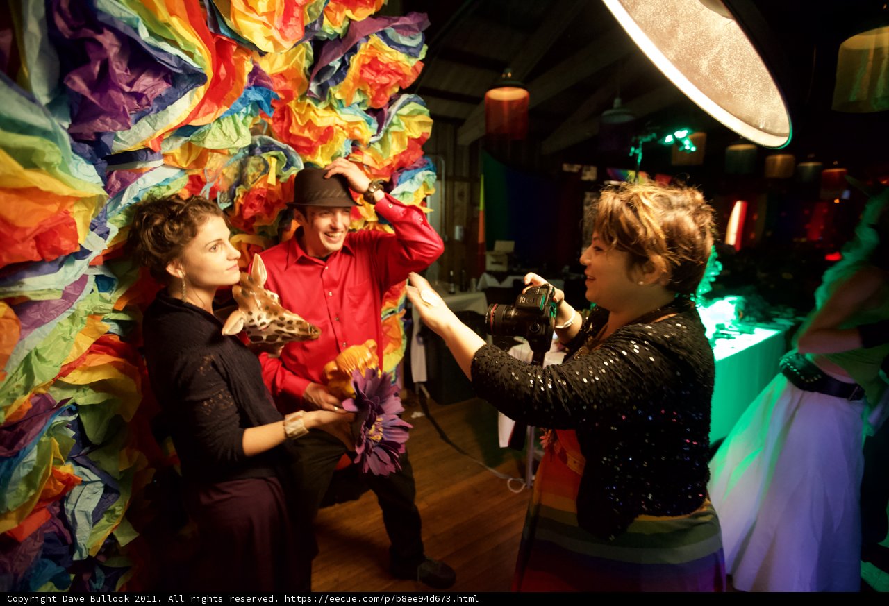 Rainbow Wedding Celebration with a Mic Drop