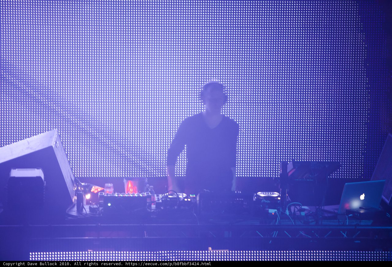 DJ Performance at a Rock Concert
