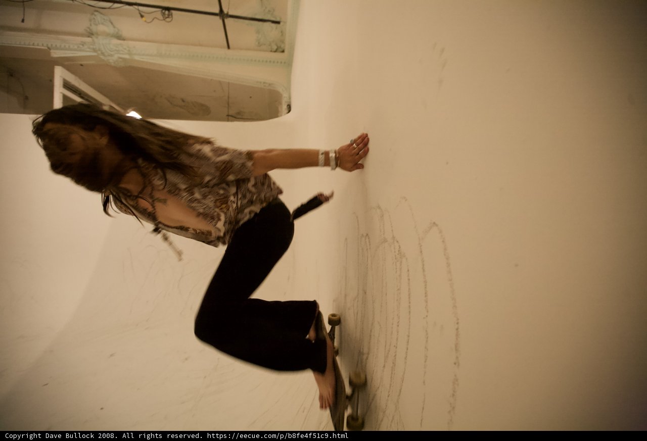 Skating in a White Room