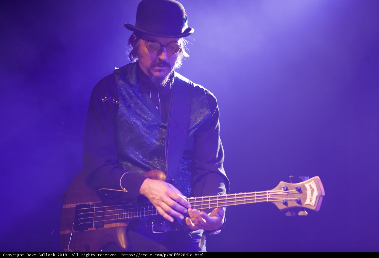 Les Claypool Rocks Coachella with His Bass Guitar