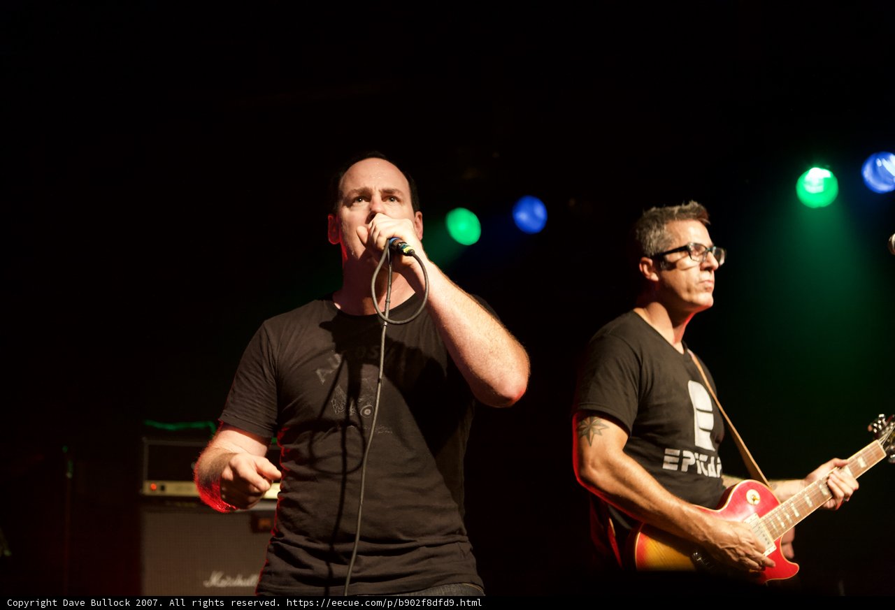Rocking the House at the 2007 Bad Religion Glasshouse Concert