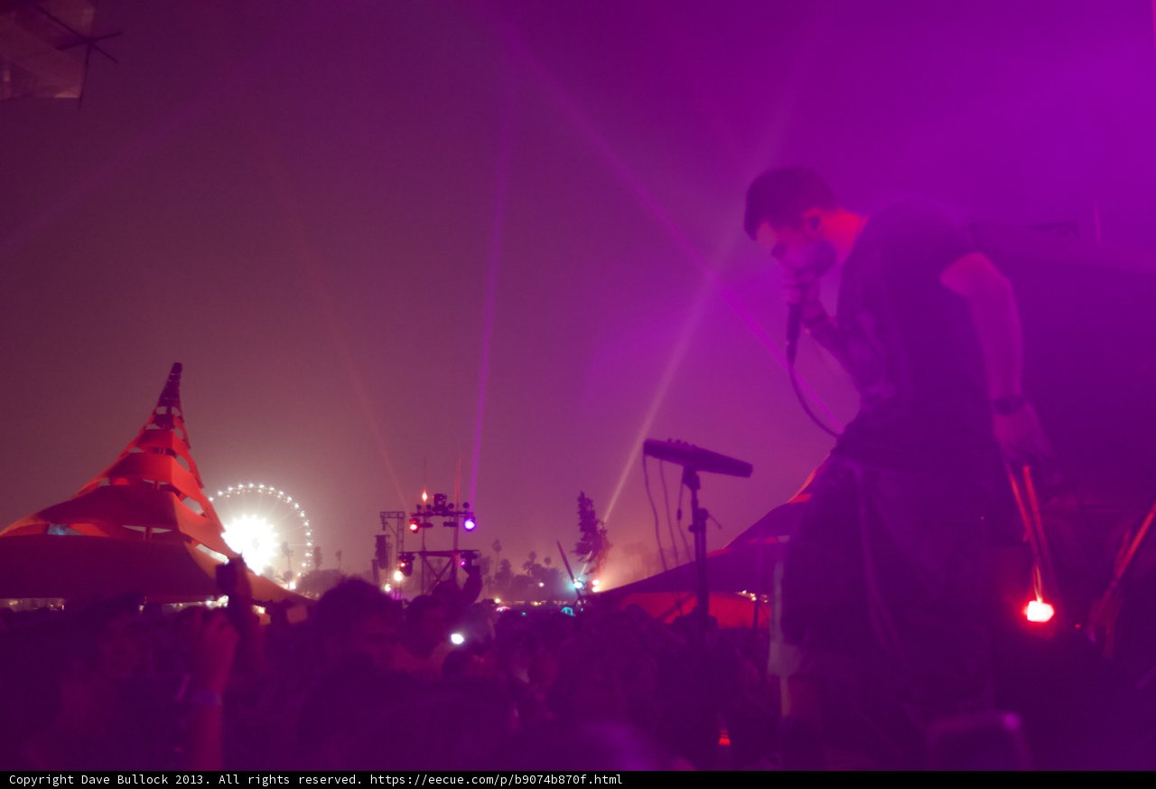 Purple Spotlight Performance
