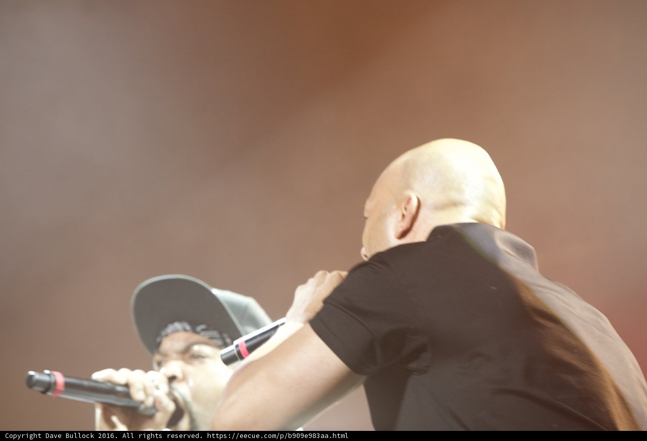 Bald Duo Rocks the Stage
