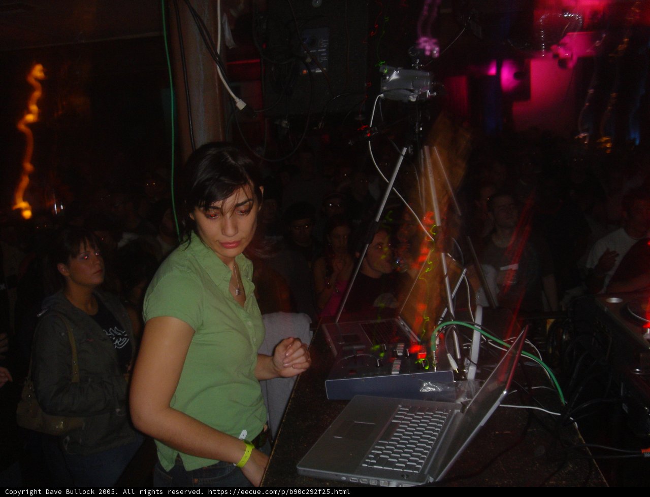 The DJ in Green