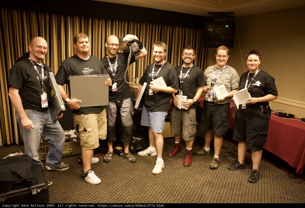 DefCon 17 Trophy Ceremony