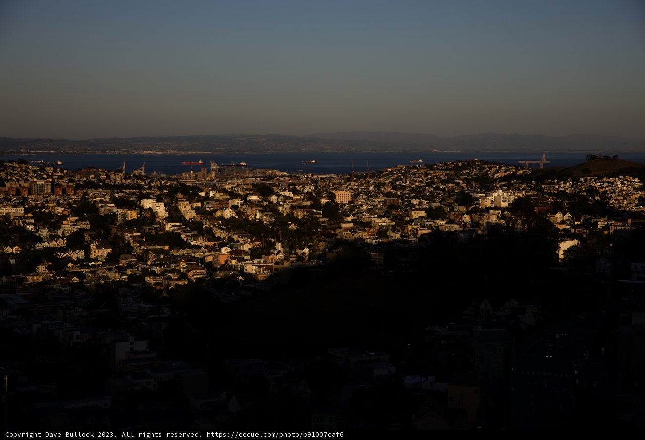 A Breathtaking Hilltop View of the Urban Landscape